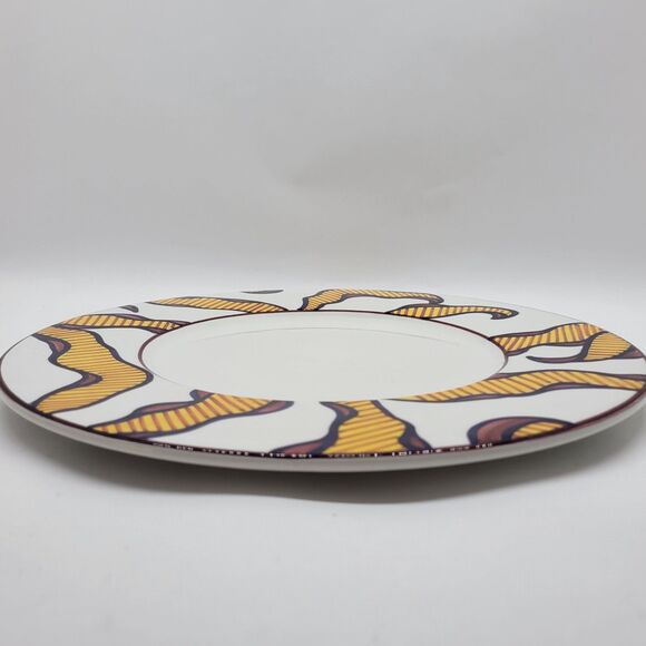Este Ceramiche Italy For  Tiffany  12 7/8" Round Plate - Picture 7 of 8